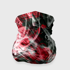 Бандана-труба 3D с принтом Серые узоры дым в Екатеринбурге, 100% полиэстер, ткань с особыми свойствами — Activecool | плотность 150‒180 г/м2; хорошо тянется, но сохраняет форму | 