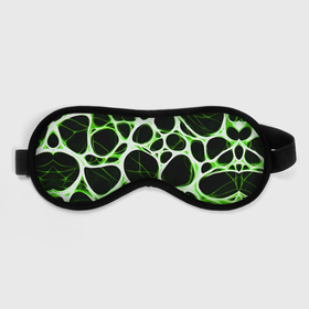 Маска для сна 3D с принтом Зелёная морская волна , внешний слой — 100% полиэфир, внутренний слой — 100% хлопок, между ними — поролон |  | 