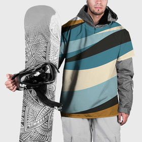 Накидка на куртку 3D с принтом Полосы ретро цветов в Курске, 100% полиэстер |  | Тематика изображения на принте: 