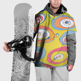 Накидка на куртку 3D с принтом Хиппи арт в Тюмени, 100% полиэстер |  | 