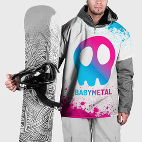 Накидка на куртку 3D с принтом Babymetal neon gradient style , 100% полиэстер |  | 