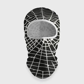 Балаклава 3D с принтом Паучьи шедевры в Тюмени, 100% полиэстер, ткань с особыми свойствами — Activecool | плотность 150–180 г/м2; хорошо тянется, но при этом сохраняет форму. Закрывает шею, вокруг отверстия для глаз кайма. Единый размер | 