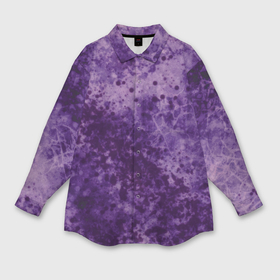 Мужская рубашка oversize 3D с принтом Абстракция   фиолетовый пунш в Тюмени,  |  | 