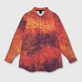 Мужская рубашка oversize 3D с принтом Абстракция   ярость вулкана ,  |  | Тематика изображения на принте: 