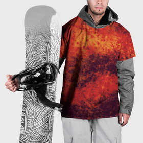 Накидка на куртку 3D с принтом Абстракция   ярость вулкана , 100% полиэстер |  | Тематика изображения на принте: 