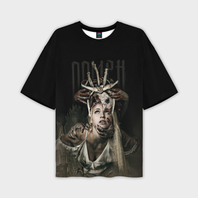 Мужская футболка oversize 3D с принтом Ritual Oomph ,  |  | Тематика изображения на принте: 
