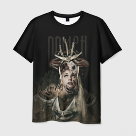 Мужская футболка 3D с принтом Ritual Oomph , 100% полиэфир | прямой крой, круглый вырез горловины, длина до линии бедер | Тематика изображения на принте: 