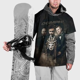 Накидка на куртку 3D с принтом Oomph ritual , 100% полиэстер |  | Тематика изображения на принте: 
