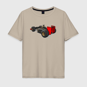Мужская футболка хлопок Oversize с принтом Formula 1 Lotus , 100% хлопок | свободный крой, круглый ворот, “спинка” длиннее передней части | 