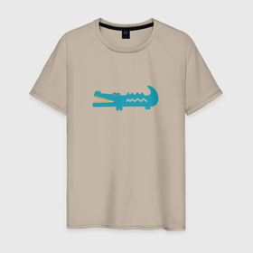 Мужская футболка хлопок с принтом Гроза болота в Белгороде, 100% хлопок | прямой крой, круглый вырез горловины, длина до линии бедер, слегка спущенное плечо. | 