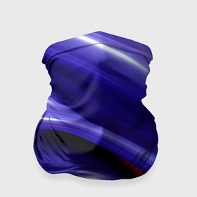 Бандана-труба 3D с принтом Фиолетовые абстрактные волны в Екатеринбурге, 100% полиэстер, ткань с особыми свойствами — Activecool | плотность 150‒180 г/м2; хорошо тянется, но сохраняет форму | 