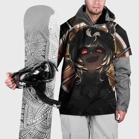 Накидка на куртку 3D с принтом Genshin Impact Klee Yandere в Курске, 100% полиэстер |  | Тематика изображения на принте: 