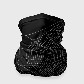 Бандана-труба 3D с принтом Spider паутина в Санкт-Петербурге, 100% полиэстер, ткань с особыми свойствами — Activecool | плотность 150‒180 г/м2; хорошо тянется, но сохраняет форму | 