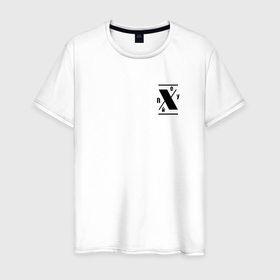 Мужская футболка хлопок с принтом Пофиг   антибренд в Тюмени, 100% хлопок | прямой крой, круглый вырез горловины, длина до линии бедер, слегка спущенное плечо. | 
