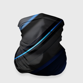 Бандана-труба 3D с принтом Вихрь синего в Санкт-Петербурге, 100% полиэстер, ткань с особыми свойствами — Activecool | плотность 150‒180 г/м2; хорошо тянется, но сохраняет форму | 