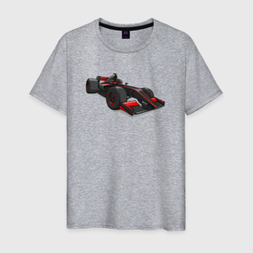 Мужская футболка хлопок с принтом Formula 1 Макларен в Курске, 100% хлопок | прямой крой, круглый вырез горловины, длина до линии бедер, слегка спущенное плечо. | 