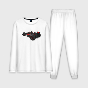 Мужская пижама с лонгсливом хлопок с принтом Formula 1 McLaren ,  |  | 