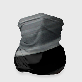 Бандана-труба 3D с принтом Black grey abstract в Белгороде, 100% полиэстер, ткань с особыми свойствами — Activecool | плотность 150‒180 г/м2; хорошо тянется, но сохраняет форму | 