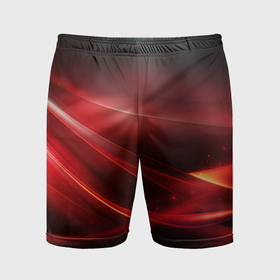 Мужские шорты спортивные с принтом Red black    abstract в Белгороде,  |  | Тематика изображения на принте: 