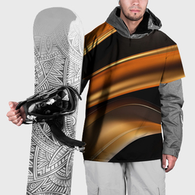 Накидка на куртку 3D с принтом Yellow black  style в Курске, 100% полиэстер |  | Тематика изображения на принте: 
