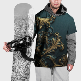 Накидка на куртку 3D с принтом Ретро абстрактные  узоры в Курске, 100% полиэстер |  | 