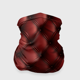 Бандана-труба 3D с принтом Бордовая кожаная текстура в Кировске, 100% полиэстер, ткань с особыми свойствами — Activecool | плотность 150‒180 г/м2; хорошо тянется, но сохраняет форму | 