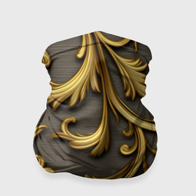 Бандана-труба 3D с принтом Gold   abstract в Екатеринбурге, 100% полиэстер, ткань с особыми свойствами — Activecool | плотность 150‒180 г/м2; хорошо тянется, но сохраняет форму | 
