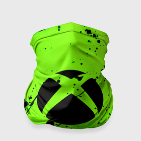 Бандана-труба 3D с принтом Xbox кислотный стиль , 100% полиэстер, ткань с особыми свойствами — Activecool | плотность 150‒180 г/м2; хорошо тянется, но сохраняет форму | 