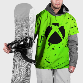Накидка на куртку 3D с принтом Xbox кислотный стиль в Санкт-Петербурге, 100% полиэстер |  | Тематика изображения на принте: 