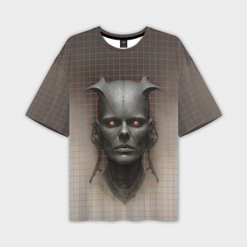 Мужская футболка oversize 3D с принтом Кибернетический системный администратор ,  |  | 