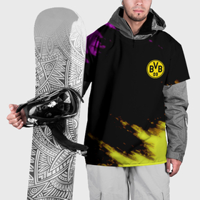Накидка на куртку 3D с принтом Borussia Dortmund sport , 100% полиэстер |  | 