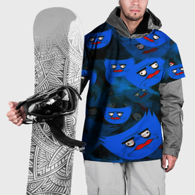 Накидка на куртку 3D с принтом Huggy Wuggy topgames в Курске, 100% полиэстер |  | 
