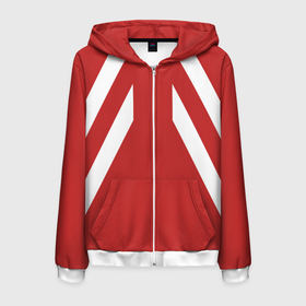 Мужская толстовка 3D на молнии с принтом Спорт костюм Марата в городе Новоалтайск, 100% полиэстер | длина до линии бедра, манжеты и пояс оформлены мягкой тканевой резинкой, двухслойный капюшон со шнурком для регулировки, спереди молния, по бокам два кармана | 