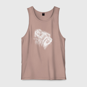 Мужская майка хлопок Профиль манула: в Ухте, 100% хлопок |  |