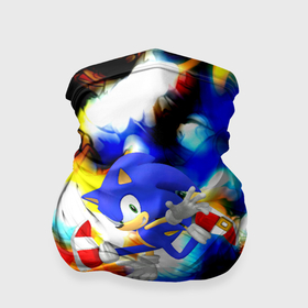 Бандана-труба 3D с принтом Sonic colors в Кировске, 100% полиэстер, ткань с особыми свойствами — Activecool | плотность 150‒180 г/м2; хорошо тянется, но сохраняет форму | 