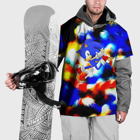 Накидка на куртку 3D с принтом Sonic colors в Кировске, 100% полиэстер |  | 