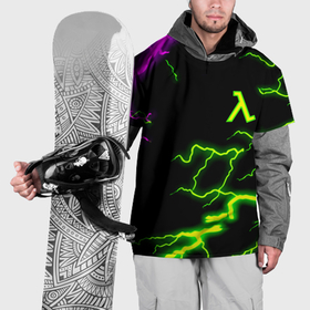 Накидка на куртку 3D с принтом Half life atom strom в Петрозаводске, 100% полиэстер |  | Тематика изображения на принте: 