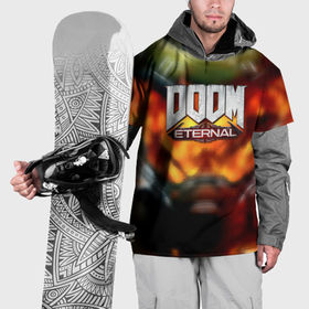 Накидка на куртку 3D с принтом Doom eternal games , 100% полиэстер |  | 