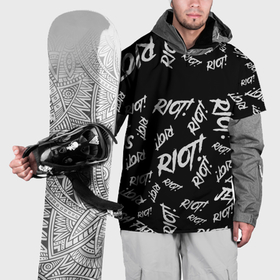 Накидка на куртку 3D с принтом Paramore alllogo в Санкт-Петербурге, 100% полиэстер |  | Тематика изображения на принте: 