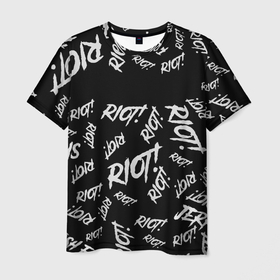 Мужская футболка 3D с принтом Paramore alllogo в Кировске, 100% полиэфир | прямой крой, круглый вырез горловины, длина до линии бедер | 