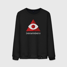 Мужской свитшот хлопок с принтом SecuroServ   private security organization в Курске, 100% хлопок |  | 