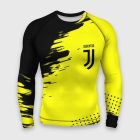 Мужской рашгард 3D с принтом Juventus спортивные краски ,  |  | Тематика изображения на принте: 