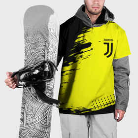Накидка на куртку 3D с принтом Juventus спортивные краски , 100% полиэстер |  | Тематика изображения на принте: 