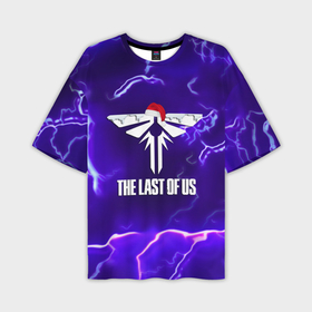 Мужская футболка oversize 3D с принтом The last of us storm ney year ,  |  | 