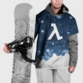 Накидка на куртку 3D с принтом Half life зимний стиль в Петрозаводске, 100% полиэстер |  | Тематика изображения на принте: 