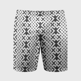 Мужские шорты спортивные с принтом Кельтский орнамент в Курске,  |  | 