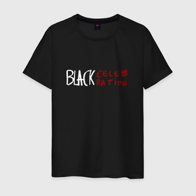 Мужская футболка хлопок с принтом Depeche Mode   Black Celebration on tour в Курске, 100% хлопок | прямой крой, круглый вырез горловины, длина до линии бедер, слегка спущенное плечо. | 