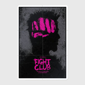 Магнитный плакат 2Х3 с принтом Brad Pitt   fight club в Курске, Полимерный материал с магнитным слоем | 6 деталей размером 9*9 см | 