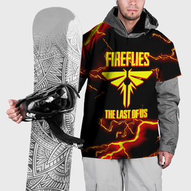 Накидка на куртку 3D с принтом The Last of Us thunderstorm , 100% полиэстер |  | Тематика изображения на принте: 