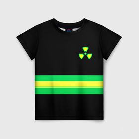 Детская футболка 3D с принтом Stalker game в Белгороде, 100% гипоаллергенный полиэфир | прямой крой, круглый вырез горловины, длина до линии бедер, чуть спущенное плечо, ткань немного тянется | 